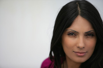 Fototapeta premium Portrait of an inquisitive woman