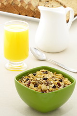 delicious fresh breakfast