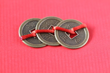 Fengshui chinese coins