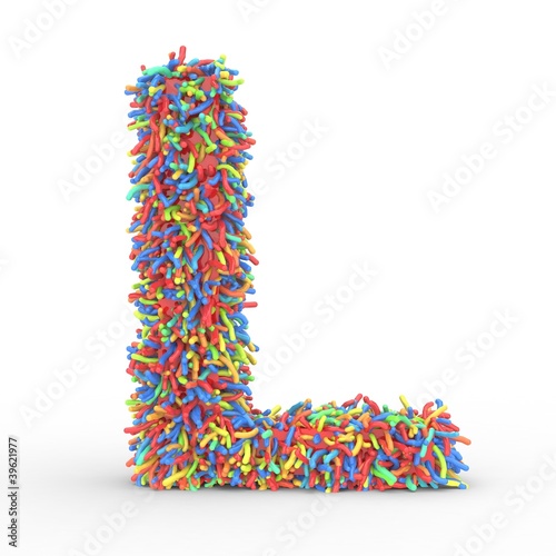 quot texteffekt bunte haare buchstabe l quot stockfotos und quot texteffekt bunte haare buchstabe l quot stockfotos und
