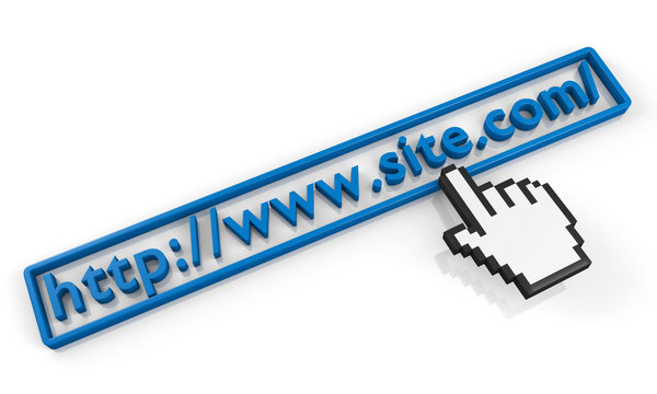 URL string com site