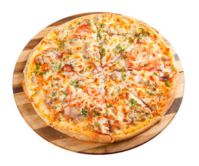 Tasty Italian pizza.Neapolitan
