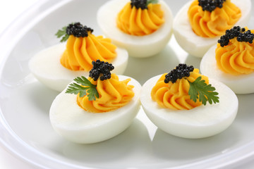 deviled eggs