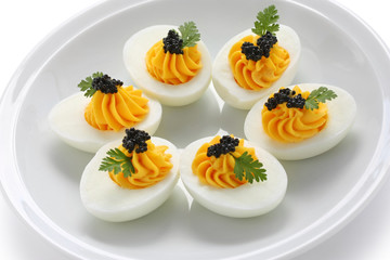 deviled eggs