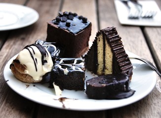 Chocolate cakes