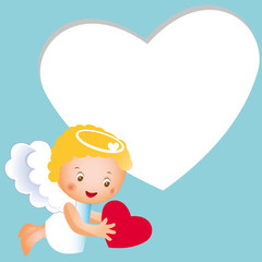 Small cute angel