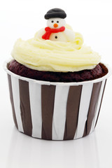 Christmas cupcake