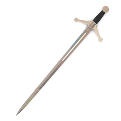 3d render of classic sword