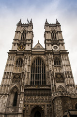 Fototapeta na wymiar L’abbaye de Westminster à Londres.