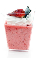 Strawberry mousse cake