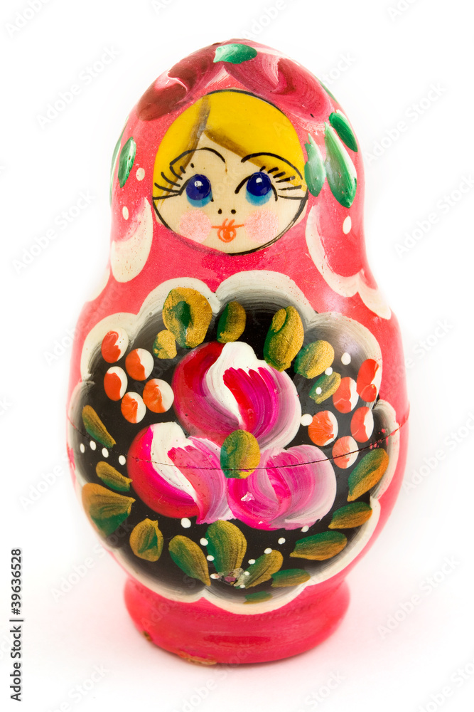 Wall mural Single Russian doll