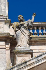 Obraz premium Saints Cosmas and Damian Basilica. Alberobello. Puglia. Italy.