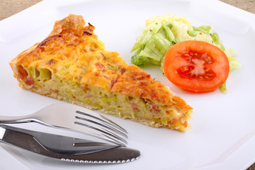 Käse-Quiche