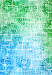 Obraz premium modern technology theme vector background. eps10