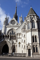 Fototapeta premium The Royal Courts of Justice in London