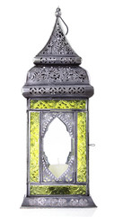 Fototapeta premium arabic lamp Isolated a White Background