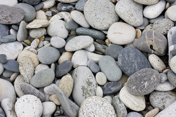 Fototapeta na wymiar stone beach , made with lots of pebbles