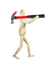 Wood Puppet Carpenter