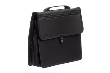 Black briefcase