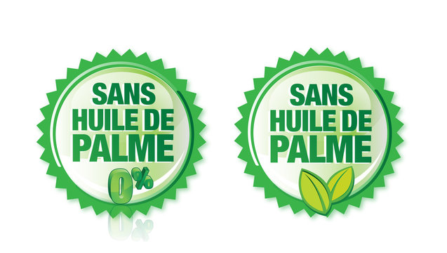 produit sans huile de palme