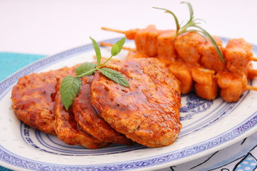 Grillfleisch