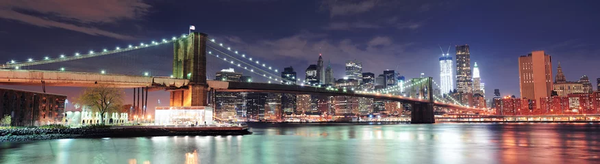Foto auf Acrylglas New York City-Panorama © rabbit75_fot