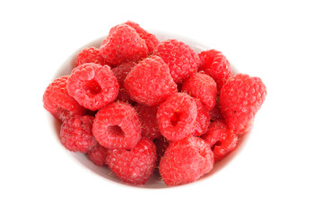 Bowl of Raspberries