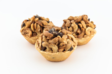 Cashew nut tart