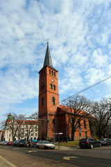 Fototapeta na wymiar Kirche in Berlin Köpenik