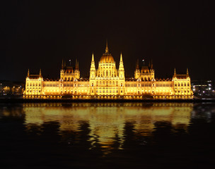 Fototapeta premium Building of Parliament, Budapest