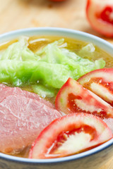 Chinese beef noodle soup