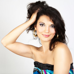 Fototapeta premium Attractive woman portrait.