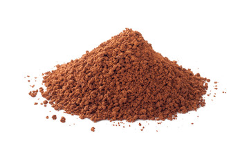 instant coffee pile
