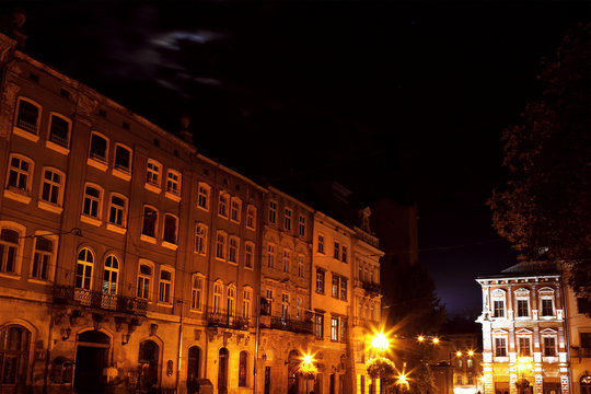 Lviv City By Night