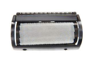 The working part of the electric razor isolated on white.