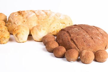Home bread, white cheese and black with beer