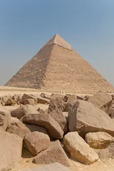 Fototapeten Les pyramides du Caire, Egypte. © CBH