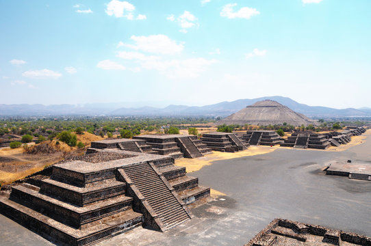 Ruins Of Teotihuacan City, Mexico