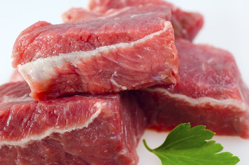 Raw meat