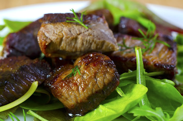 baked meat