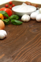 foods composition background