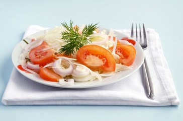 mushrooms in a bowl, decorated with greenery