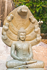 Buddha statue in Wat inThailand