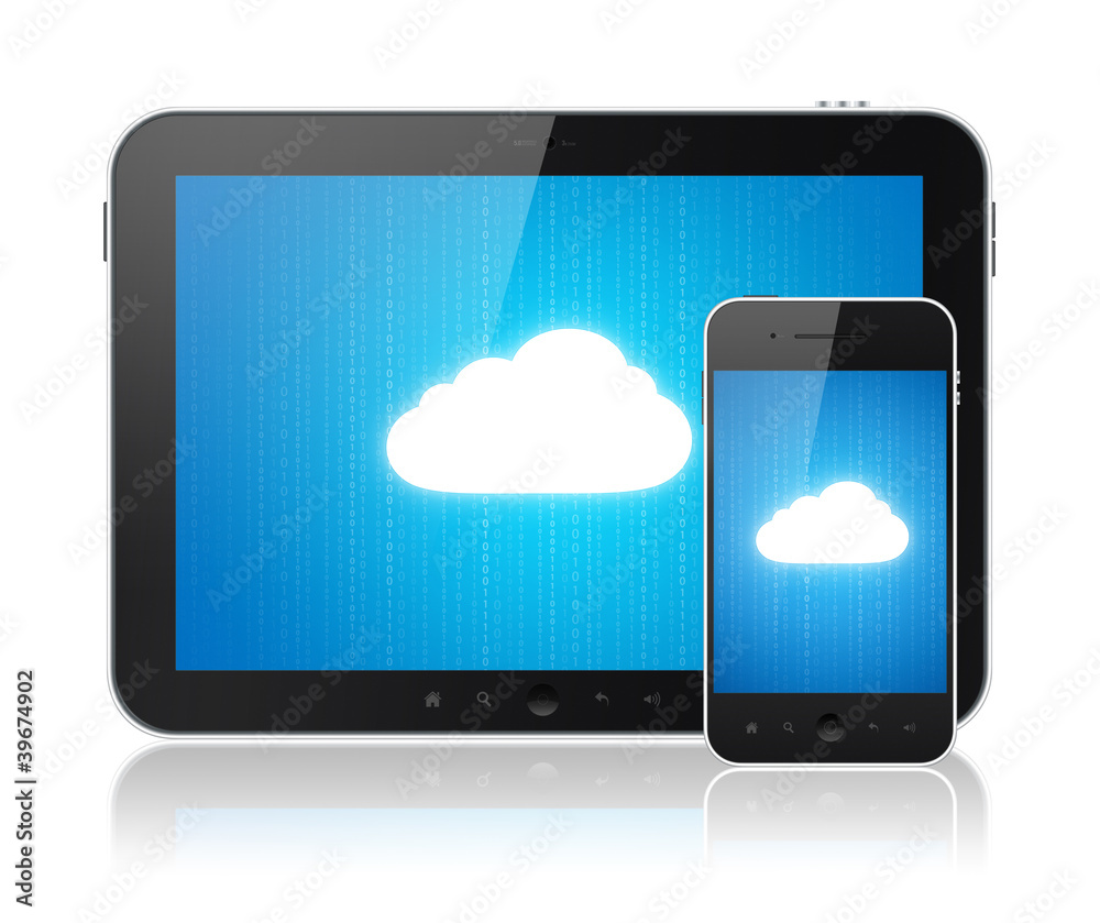 Poster Cloud Computing Connection On Modern Devices
