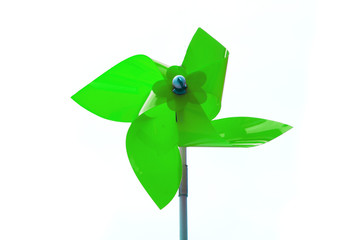 グリーンの風車