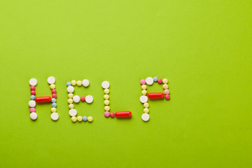 Obraz premium help of vitamins