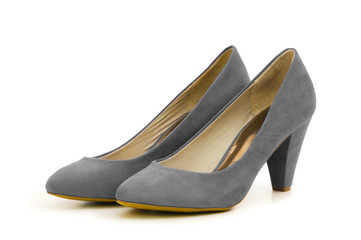 Female shoes in fashion concept