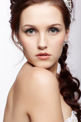 Fototapeta premium girl with healthy skin