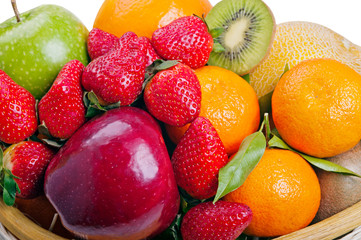 colorful fruits close-up - 39679786