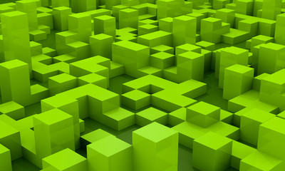 Naklejka premium background with cubes
